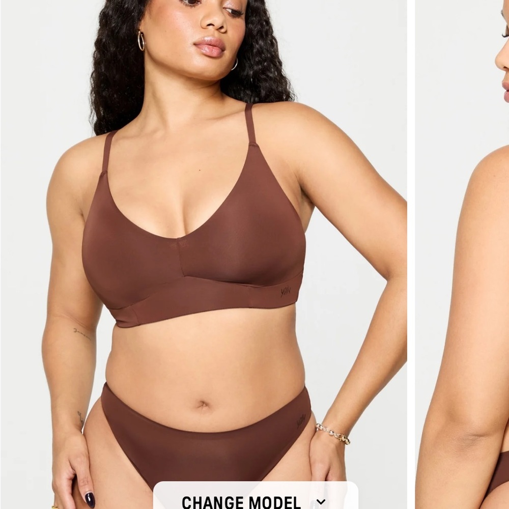 Smoothed Reality Plunge Bra